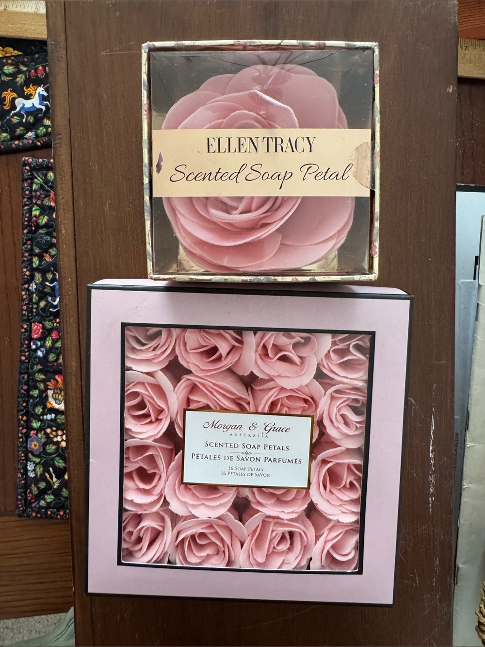 NEW Scented Soap Petals Indulgent Morgan & Grace Australia Ellen Tracy Gift Sets
